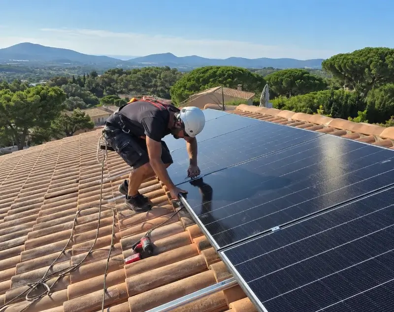 Installateur panneaux solaires Lyaud — pose photovoltaïque sur toiture